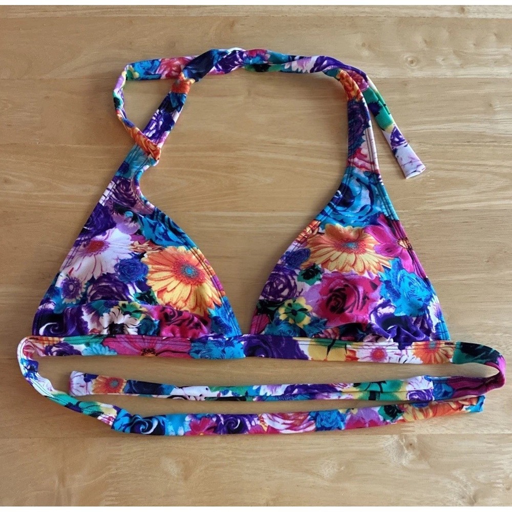 Candies Floral Bikini Top XL